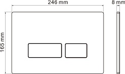 Grossman Инсталляция для подвесного унитаза Pragma 97.03.300 с клавишей смыва золото глянцевое – фотография-23